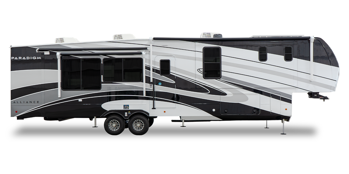 Paradigm Black Full Body Color Scheme - Side