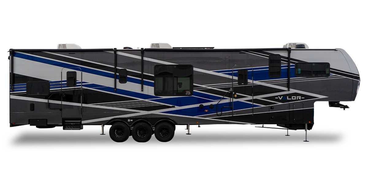 Valor Blue Full Body Color Scheme - Side