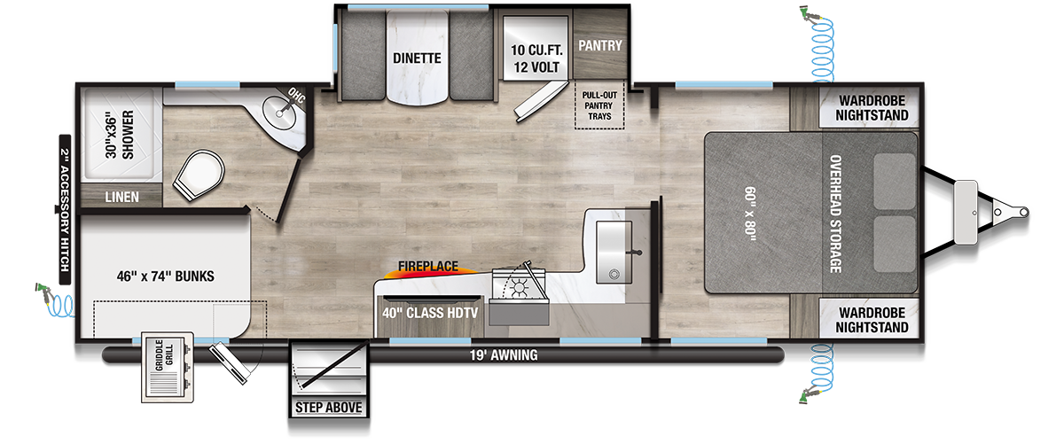 Delta Ultra Light BH241 Floorplan
