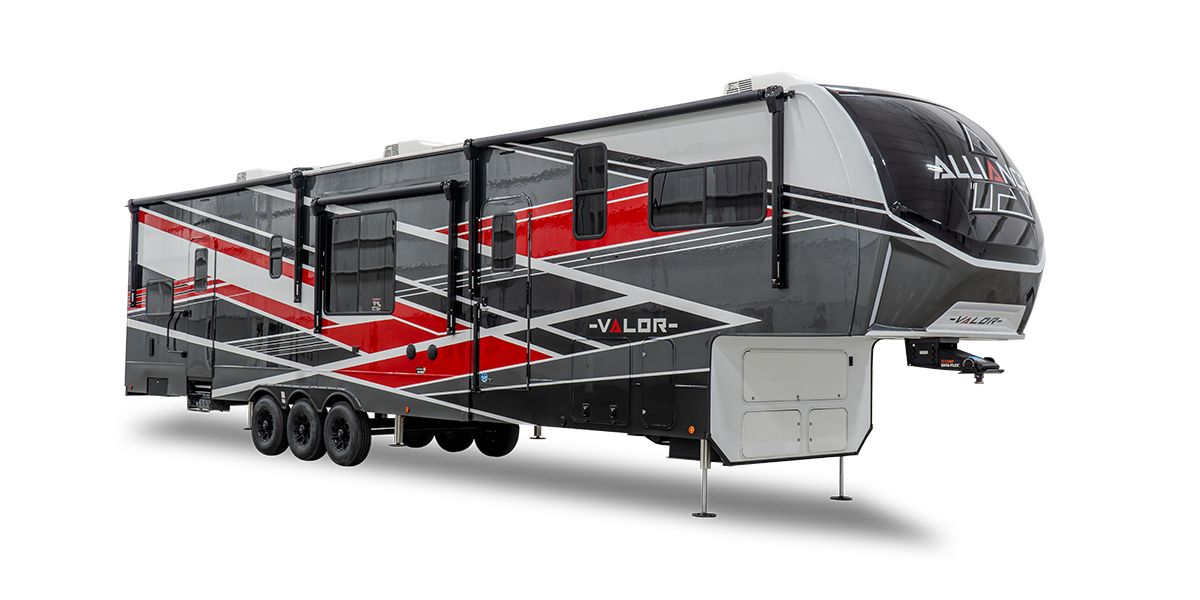 Valor Red Full Body Color Scheme - Front