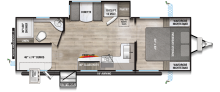 Delta Ultra Light BH241 Floorplan